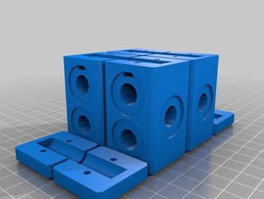 i3 motor mount nema23 sürümü 3d yazıcı parçaları 3d print model - Mito3D