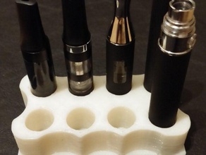 ecig stand de l'ego outil les titulaires boîtes ecigarette e-cig à vapoter 3d print model - Mito3D