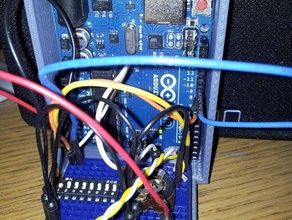 arduino uno bandeja la electrónica caso openscad 3d print model - Mito3D
