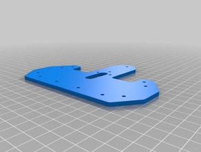 rigidbot double extrudeuse de la plaque 3d l'impression dualstrusion montage 3d print model - Mito3D