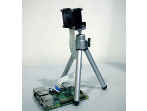 raspberry pi camera noir v13 case mount 3d printer accessories mini kossel octoprint 3d print model - Mito3D