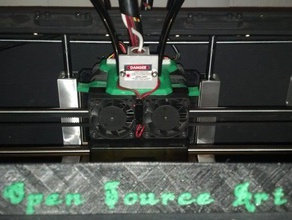replicatore di duplicatore flashforge laser montare httpjtechphotonicscom 3d la stampante accessori estrusore piastra 3d print model - Mito3D