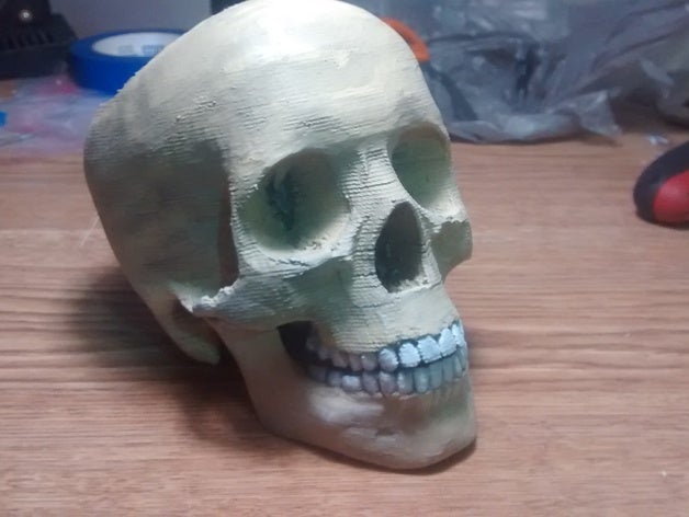 supportless şeker kase kafatası tarar kopyaları Cadılar Bayramı tatil 3D print model - Mito3D