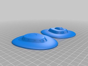 metaluna spaceship vehicles 3d print model - Mito3D