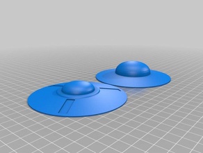 forbidden planet saucer vehicles space 3d print model - Mito3D
