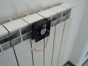 fan heater radiator bathroom calorifero 3d print model - Mito3D
