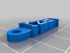 izan de l'organisation personnalisé 3d print model - Mito3D