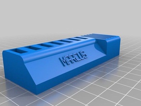 marcus usb stick sd card holder organization customized 3d print model - Mito3D