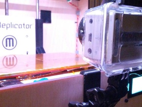 gopro clip replicator camera go pro 1 3d print model - Mito3D
