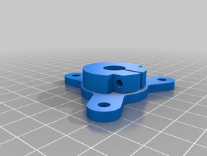 e3d direct drive hot end v5 bowden kossel mount remix printer parts delta 3d print model - Mito3D