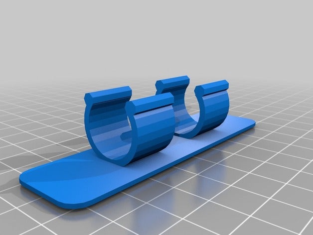 mi personalizadas etiqueta ronda de clip signos logotipos 3D print model - Mito3D