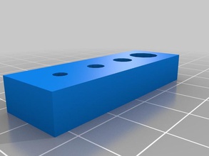 mendel fissaggio calibratore altri 3d openscad reprap utile 3d print model - Mito3D