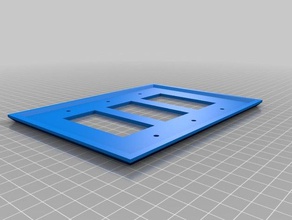 meu personalizados wally placa de parede personalizador sistemas família 3d print model - Mito3D