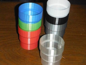 stapeln Spielzeug-Tassen Container stapelbar Spielzeug 3d print model - Mito3D