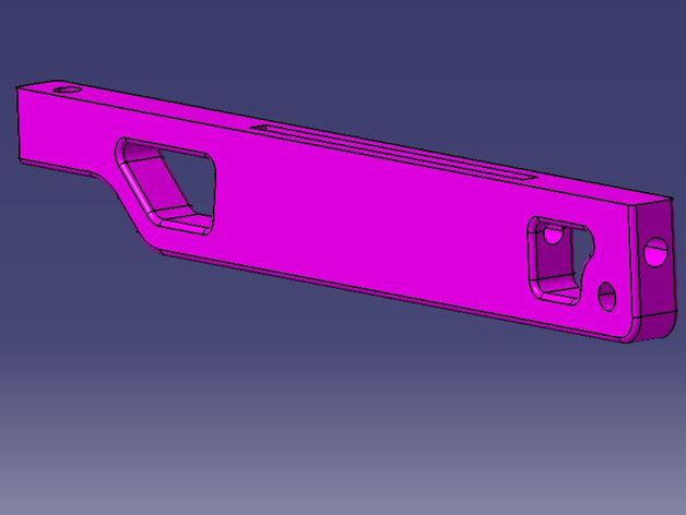 prancha de surf fin caixa da base dados vários 6mm outros 3D print model - Mito3D