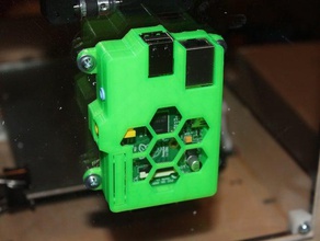 raspberry pi caso do hexágono design eletrônica gabinete octoprint 3d print model - Mito3D