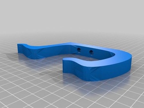 wall hook household supplies coat 3d print model - Mito3D