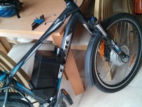 electric bike battery box sport outdoors 3d print model - Mito3D
