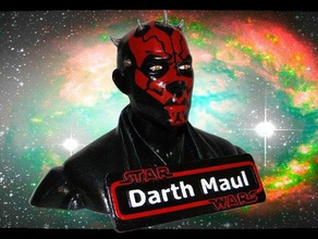 star wars darth maul name plate signs logos 3d customization co llc 3d print model - Mito3D