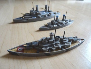 battleship bismarck other boot schiff 3d print model - Mito3D