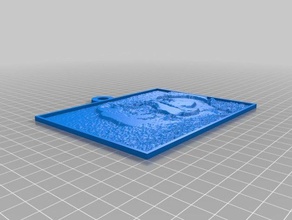 maddy lithoplane 2d art customized 3d print model - Mito3D