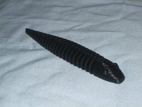 la serpiente otros 3d animal bendy criatura experimento flexible pla rapman reprap juguete 3d print model - Mito3D