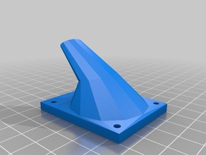 rigidbot easy print cooling fan mount dual extruder 3d printer accessories 3d print model - Mito3D