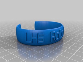lhs robotics bracelets customized 3d print model - Mito3D