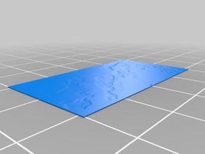 coregone del lago di mn batimetria mappa modelli 3d print model - Mito3D