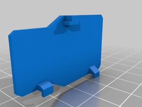 logitech mouse battery door gadgets 3d print model - Mito3D
