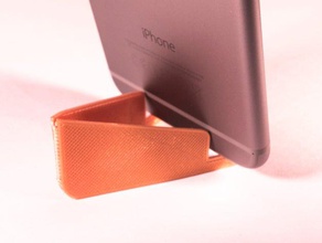 faltbare iphone 6 stehen mobile iphone-Ständer 3d print model - Mito3D