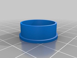 cadet ring kim cut through rings customized 3d print model - Mito3D