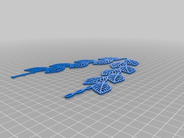 ninjaflex silver necklace fashion 3D print model - Mito3D