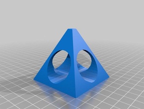painting pyramid art tools paint 3d print model - Mito3D