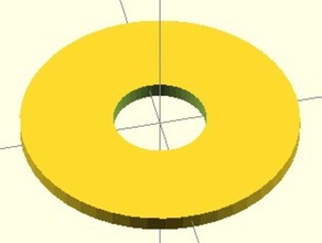 parametrico rondella fai da te 3d print model - Mito3D
