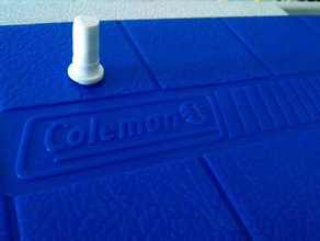 coleman cooler handle pin replacement parts igloo 3d print model - Mito3D