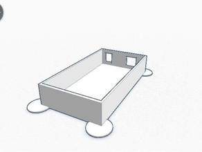 arduino mega caso, angolo piattaforme strumento i titolari scatole 3d print model - Mito3D