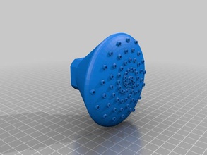 cabeza de ducha lluvia cuarto baño personalizado 3d print model - Mito3D