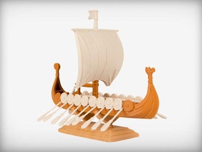 drakkar de aprendizaje la academia educación fantasma archipiélago historia viking 3d print model - Mito3D