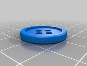 my customized configurable button clothes replacement parts 3d print model - Mito3D