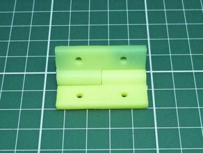 quick hinge replacement parts 3d mendel reprap useful 3d print model - Mito3D