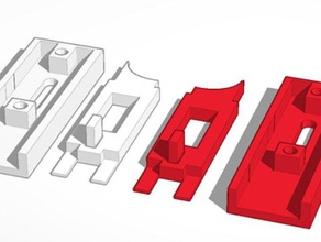 Fenster Audio-track-Schlösser Hause - Ersatz Teile guide 3d print model - Mito3D