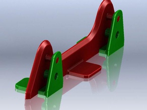 filament support de bobine sans essieu 3d l'impression rouleau porte-rouleau 3d print model - Mito3D
