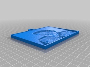 il mio personalizzato lithopane shf2 2d arte 3d print model - Mito3D