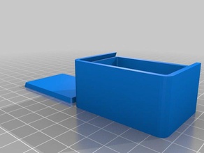 caixa 9 volts pickit tool holders boxes customized 3d print model - Mito3D
