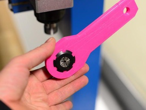er20 key hand tools fablab ultimaker 3d print model - Mito3D