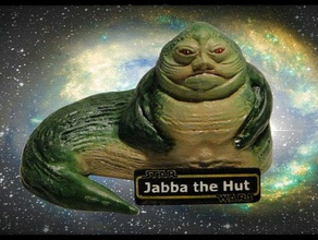 star wars jabba cabanas placa com o nome sinais logotipos 3d personalização co llc jabbas westley harrell 3d print model - Mito3D