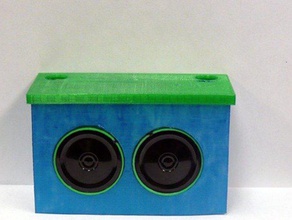 mini stereo music electronics sacc sketchup 3d print model - Mito3D