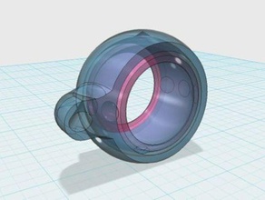sferica della turbina ingegneria 3d print model - Mito3D
