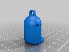 ghost keychain keychains 3d print model - Mito3D